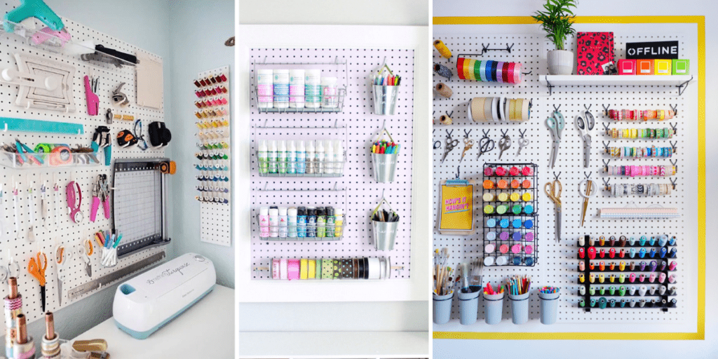 My 6 favorite must-have items for your craft & hobby room Pegboards